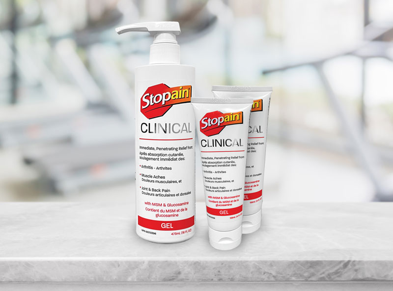 Stopain® Clinical  Topical Analgesic for Arthritis, Sore Muscles